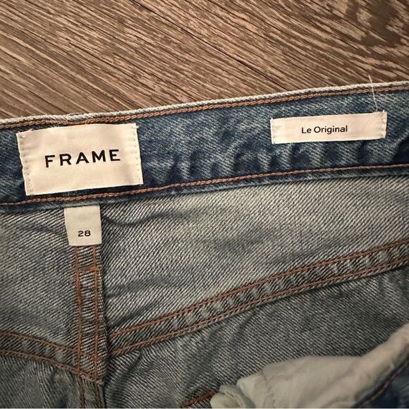 Frame Le Original Bluejay Rips Jeans - Picture 5 of 6
